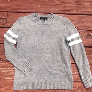 grey sweater